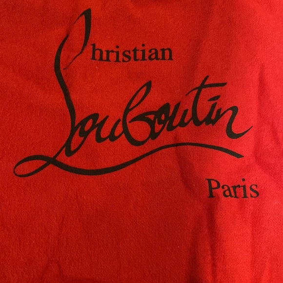 Christian Louboutin Paris Dust bag approximately 9x14 inches - Picture 5 of 7